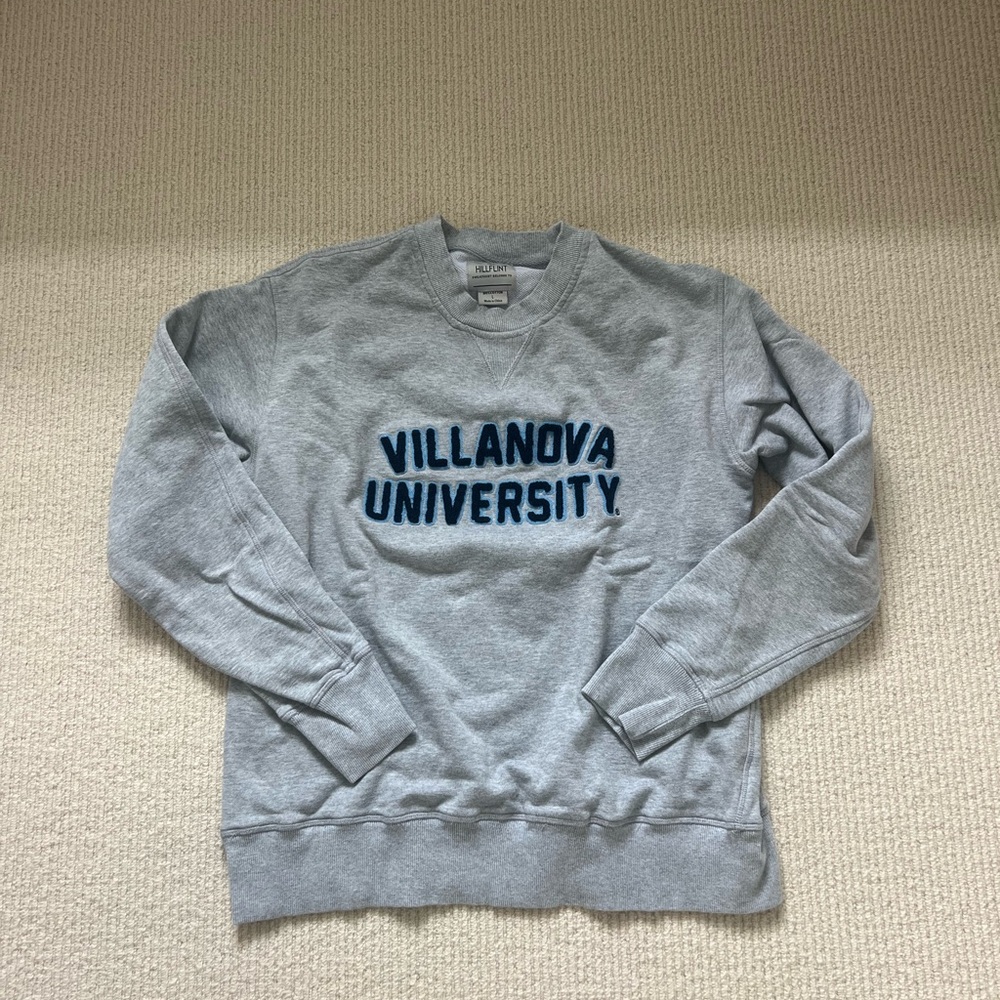 Villanova University Gray Crewneck Sweatshirt